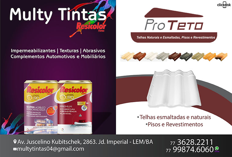 Banner MULTY TINTAS